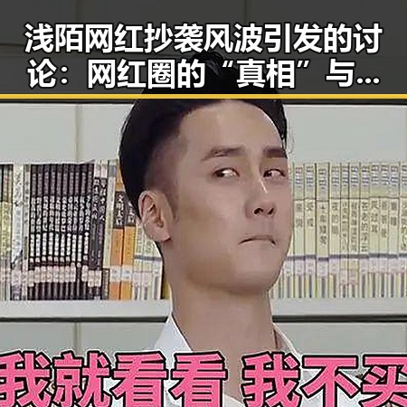 浅陌网红抄袭风波引发的讨论:网红圈的“真相”与“责任”